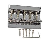 Conjunto de puente de guitarra de 5 cuerdas, puente de bajo vintage para cuerdas y bajo eléctrico, 2 colores a elegir