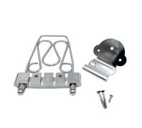 Conjunto de puente de metal hecho a mano con precisión adecuado para bajos jazzs, asegurando una entonación duradera y una configuración rápida, puente de repuesto de bajo Jazzs