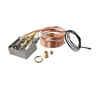 Conjunto de quemador piloto de acero inoxidable con termopar para chimeneas de gas propano y hogueras, kit de encendido de 900 mm con conexión M8 y terminal plano
