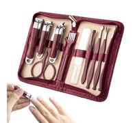 Conjunto De Recortes De Uñas - TIMAS DE PIEZAS DE UIMA DE 10 Veces, Kit De De Manicura | Herramienta De Atención Profesional, Accesorios De, Aplicación De Viaje En El Hogar, Cuidado