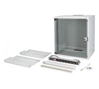 Conjunto de red de 19", armario de 12U y accesorios, versión SOHO Pro, sin instalación