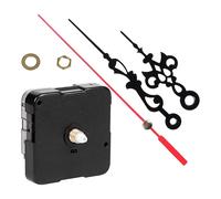 Conjunto de reparación para reemplazo de Reloj de Pared genérico | kit completo con agujas metálicas y motor de cuarzo silencioso | Conjunto de reparación para reloj interior, oficina, casa, t