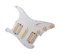 Conjunto de repuesto de placa raspadora precableada cargada con golpeador de guitarra eléctrica HSH Pastillas Golpeador Set(6)