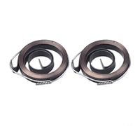 Conjunto de resorte helicoidal de 2 piezas para retorno de alimentación de prensa de taladro, 0 7 x 6 x 35 mm, construcción de acero compatible con varios dispositivos industriales