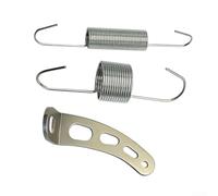 Conjunto de retorno del acelerador de un soporte de dos resortes para cuellos de carburador de 5-1/8 pulgadas mejora el motor para respuesta Kit de metal con soporte 4708 y 59206