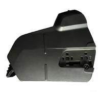 Conjunto de retroceso de cuerda de arranque naranja más panel lateral izquierdo y componente de chispa para motosierras H555 565 560xp Kit de pieza de repuesto (B)