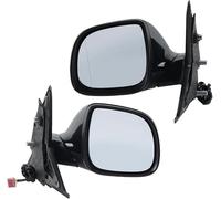 Conjunto de retrovisor lateral Para VW T5 Para Transporter 2010-2015 Conjunto de espejo retrovisor lateral 5 cables(Negro,Pair)