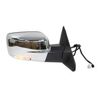 Conjunto De Retrovisor Lateral Puerta Coche Plegable Eléctricamente Con Doble Luz Y Calefacción Para Dodge Para Ram 1500 2500 3500 2013-2018 BLNETU(1pc right)