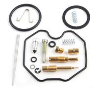 Conjunto de revisión de carburador para Honda XR100R XR100 modelos 1985 a 2000 con orificios de latón de precisión y sellos de elastómero