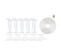 Conjunto de riego por goteo eficiente Tasa de flujo ajustable La configuración para jardines domésticos ayuda a conservar agua y promover plantas saludables Sistemas de riego por goteo de