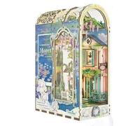 Conjunto de Rincón de Libros Puzzle 3D Madera,Modelos Montar Juguetes Manualidades,Potenciar Creatividad,Regalos para Cumpleaños y Navidad