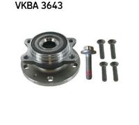 Conjunto De Rodamientos De Rueda Original SKF VKBA 3643 Para Audi Seat Skoda VW