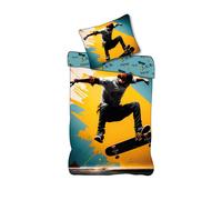 Conjunto De Ropa De Cama De Skateboard Skater 2 Piezas 135 X 200 CM 100% Algodón