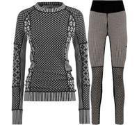 Conjunto de ropa interior de esquí Kari Traa Smekker, mujer, negro