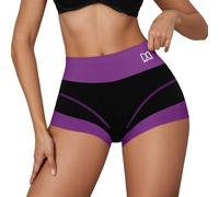 Conjunto de ropa interior para mujer, transpirable, cómodo, suave, bragas para un uso diario, comodidad óptima y prevención de las miradas, slip corto para mujer, morado, XL