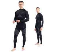 Conjunto de Ropa Interior térmica para Adultos, Conjunto de Ropa Interior Deportiva de Invierno, Calzoncillos Transpirables, térmicos, cálidos, esquí, Hombres, Mujeres, otoño, Invierno Meteor