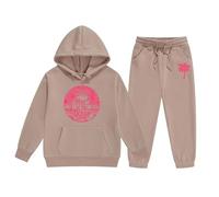 Conjunto de Ropa Niña 2 Piezas Estampada Verano Flores Camiseta Manga Corta Pantalones Cortos Traje algodón Deportiva para 2-8 años