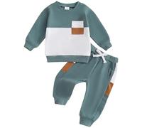 Conjunto de ropa para bebé niño sudadera y pantalones de correr para niños ropa deportiva cintura elástica deporte ropa ropa bebe niño primavera otoño