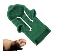 Conjunto De Ropa para Hámster: Suéter De Hurón De 22 G, Disfraz De Conejillo De Indias, Máxima Comodidad De En Invierno, Capucha con Cordón Que No Daña La Piel | Linda Ropa para Mascotas para Gat