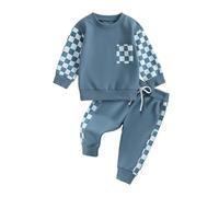 Conjunto de ropa para niños, sudadera y pantalones de correr para niños, chico, adolescente, cintura elástica, conjunto de deporte, chándal de primavera, otoño