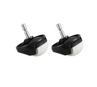 Conjunto De Rueda Delantera De Repuesto For Roborock Y Roomba. Piezas For Aspiradoras Robot.(Black 2pcs)