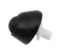 Conjunto de rueda delantera de repuesto para piezas de aspiradora robótica eufy Clean X9 Pro, rueda negra de plástico para la serie Eufy X9 para una maniobrabilidad suave en alfombras azulejos y