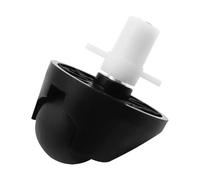 Conjunto de rueda delantera para eufy Clean X9 Pro, pieza de repuesto de plástico para una navegación suave, rodillo negro fácil de instalar para aspiradora robot