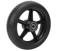 Conjunto de Rueda Trasera de Patinete Eléctrico, Goma Antideslizante de 6,5 Pulgadas, Agarre Absorbente de Golpes, Piezas de Repuesto de Seguridad para Días Lluviosos y de Nieve