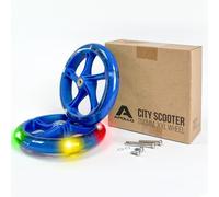 Conjunto de ruedas de repuesto para patinete urbano Apollo de 200 mm - Ruedas Pro con rodamientos ABEC 7, ruedas de repuesto para patinete urbano, también disponibles con ruedas LED