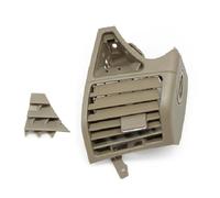 Conjunto de salida de aire de repuesto para Benz Clase S W220 S300 S350 1998-2005 rejilla de ventilación de CA delantera izquierda derecha media (marrón derecho) (amarillo derecho)