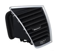 Conjunto de salida de ventilación de aire acondicionado lateral derecho, repuesto de salida de aire acondicionado de plástico negro, construcción estable para actualización del interior del coche