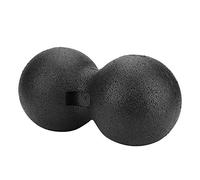 Conjunto de Sellos de Masaje de Rodillos de Espuma de la Tela Profunda Relajación para la Terapia de Entrenamiento de Yoga Pilates en Casa (bola doble 24x12cm)