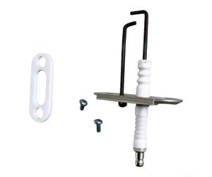 Conjunto de sensor de llama para caldera de gas Vaillant modelo 186-4865 | Diseño de doble función, combina chispa y detección, detiene la pérdida de llama, garantiza un funcionamiento continuo