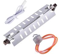 Conjunto De Sensor De Temperatura Del Termostato Del Calentador De Descongelación Del Refrigerador, Compatible Con GE, Compatible Con Hotpoint, WR51X10055, WR55X10025 Y WR50X10068