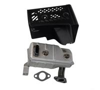 Conjunto de silenciador compatible con EY20 para EY20 3 para motor generador EY20D, fácil instalación y eficiencia mejorada