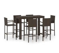 Conjunto de sofá de jardín de 5 piezas con cojines ALUM.