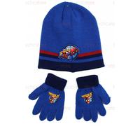 Conjunto de Sombrero y Guantes Spiderman Blue Regabilia
