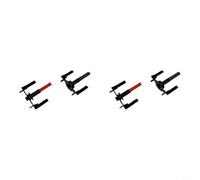 Conjunto de soporte de cepillo principal para Roborock para aspiradoras robot Qrevo Curv S5X/Qrevo CurvX/Saros 10/Qrevo S5V/Qrevo Edge S5A (2 pares)