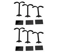 Conjunto de Soporte para presentación de joyería, Estante de Almacenamiento acrílico para decoración del hogar