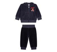 Conjunto de sudadera con capucha de chenilla y pantalones de chándal para bebé Guess 12 meses