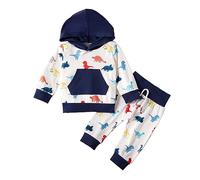 Conjunto de sudadera con capucha para niñas, 2 piezas, manga larga, con capucha, para viajes, otoño, para niños, conjunto de sudadera con capucha y pantalones deportivos de dibujos animados 2025