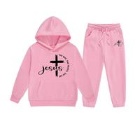 Conjunto de Sudadera con Capucha y Pantalón Deportivo para Niñas Ropa de Abrigo Invierno Juego de Dos Piezas Cómodo y para el Frío (8-9 Years)