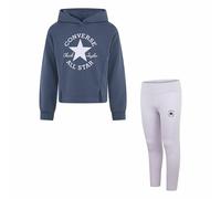 Conjunto de sudadera y legging de tejido polar Niña Talla 153/159 cm (13/15 años). Color Azul