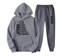 Conjunto de sudadera y pantalón deportivo para mujer, informal, con estampa | Conjuntos Deportivos Estampados Dos Pilates Leggins Negras Beige Algodon Oferta Parejas Crop Pink Dibujo