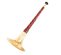 Conjunto De Suona De Poste De Sándalo Rojo Africano, Instrumento Musical Tradicional De Cuerno De Suona Con Accesorios Suona Para Principiantes (Color : B flat)