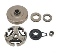Conjunto de tambor de embrague con borde de piñón para motosierra 372 372xp 371 365 362 sustituye a OEM 503932471 503756102 pieza de repuesto de metal
