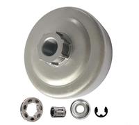 Conjunto de tambor de embrague para motosierra CS-352 305S 340S de metal 7-T, piñón de embrague, cojinete de llanta, arandela de clip E, paquete de 5