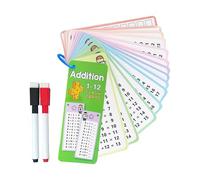 Conjunto de tarjetas de aprendizaje - Kit de reconocimiento de números, paquete de ayuda de enseñanza | Constructor de habilidades de matemáticas visuales, paquete de suministro de educación en el hog