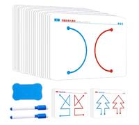 Conjunto de tarjetas de entrenamiento de cerebro, juego de desarrollo de habilidades conjuntas, juego de actividades de aprendizaje interactivo | Engaging Parent Child Exercise Cards for Focus