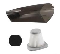 Conjunto de taza de polvo de repuesto con filtro SC861, SC861A, SC861B, MVC-SC861, MVC-16T, robot U1 para aspiradoras, tapa gris de cubo de basura y unidad de filtro